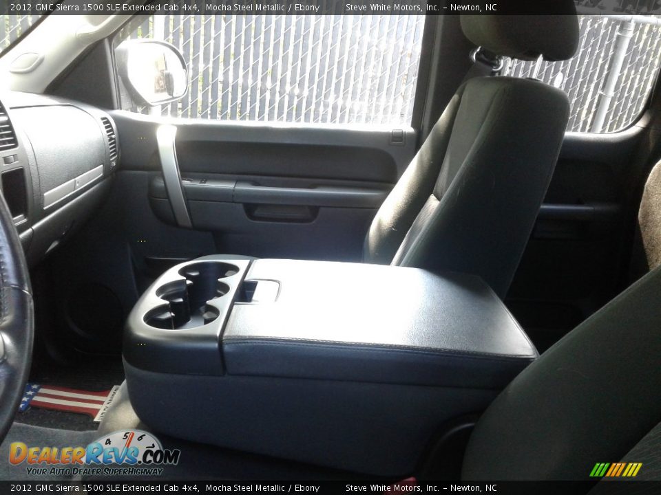 2012 GMC Sierra 1500 SLE Extended Cab 4x4 Mocha Steel Metallic / Ebony Photo #5