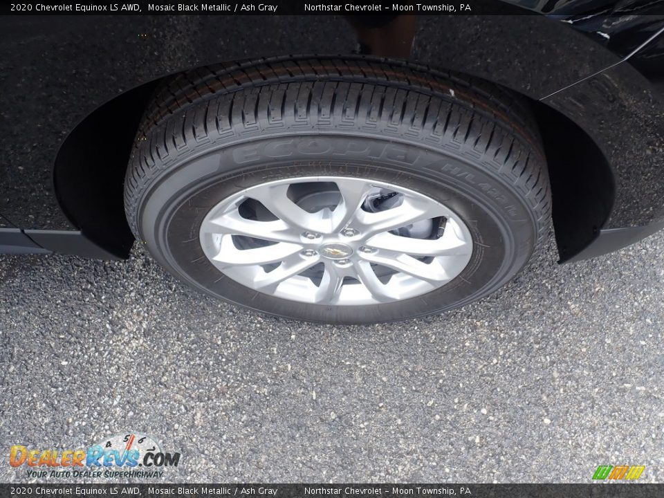 2020 Chevrolet Equinox LS AWD Mosaic Black Metallic / Ash Gray Photo #9