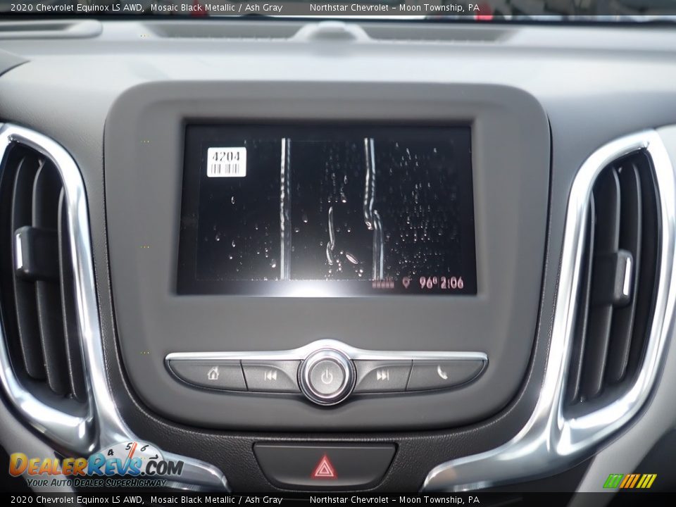 2020 Chevrolet Equinox LS AWD Mosaic Black Metallic / Ash Gray Photo #16