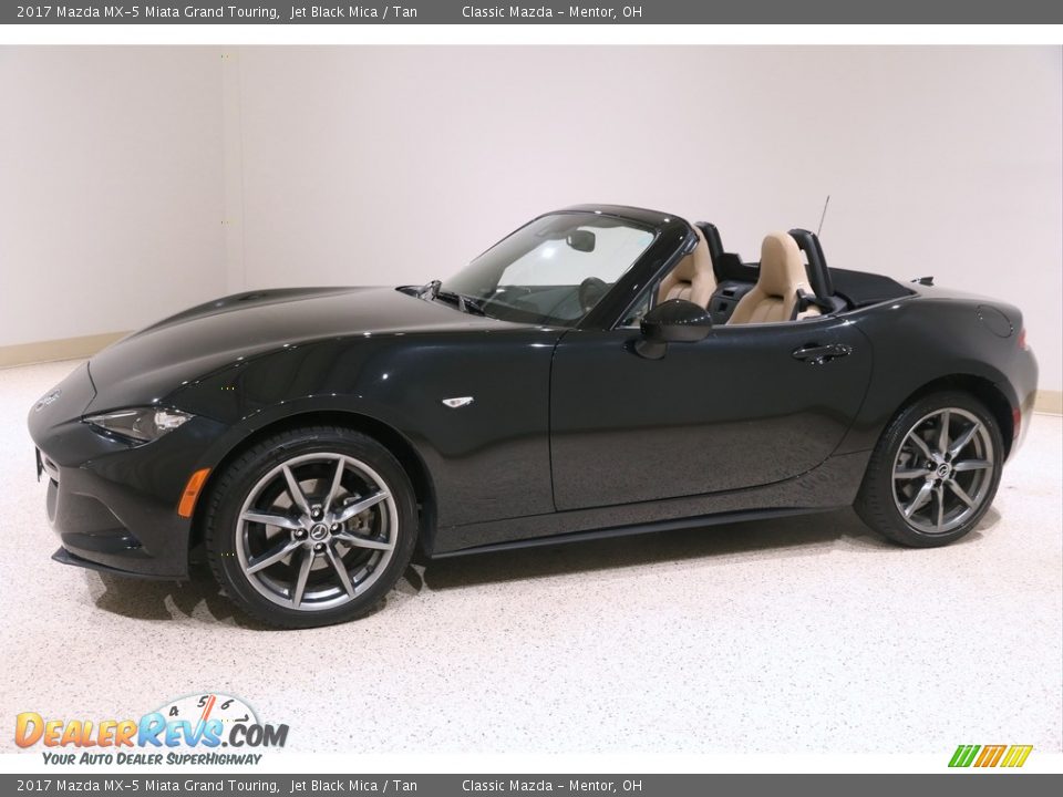 Jet Black Mica 2017 Mazda MX-5 Miata Grand Touring Photo #4