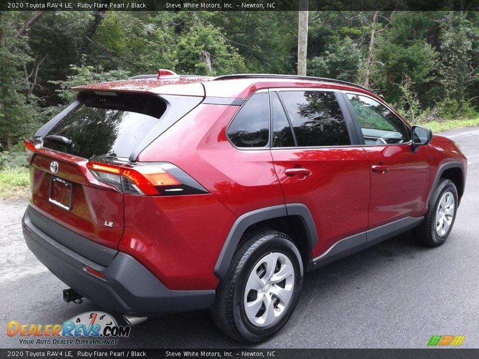 2020 Toyota RAV4 LE Ruby Flare Pearl / Black Photo #6