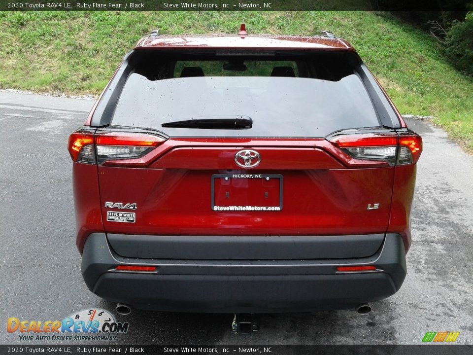 2020 Toyota RAV4 LE Ruby Flare Pearl / Black Photo #7