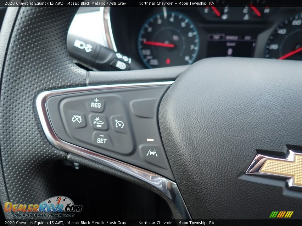 2020 Chevrolet Equinox LS AWD Mosaic Black Metallic / Ash Gray Photo #19