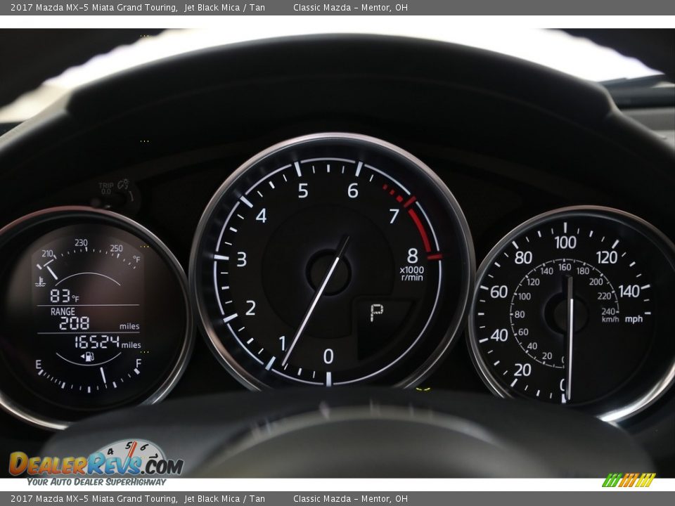 2017 Mazda MX-5 Miata Grand Touring Gauges Photo #9