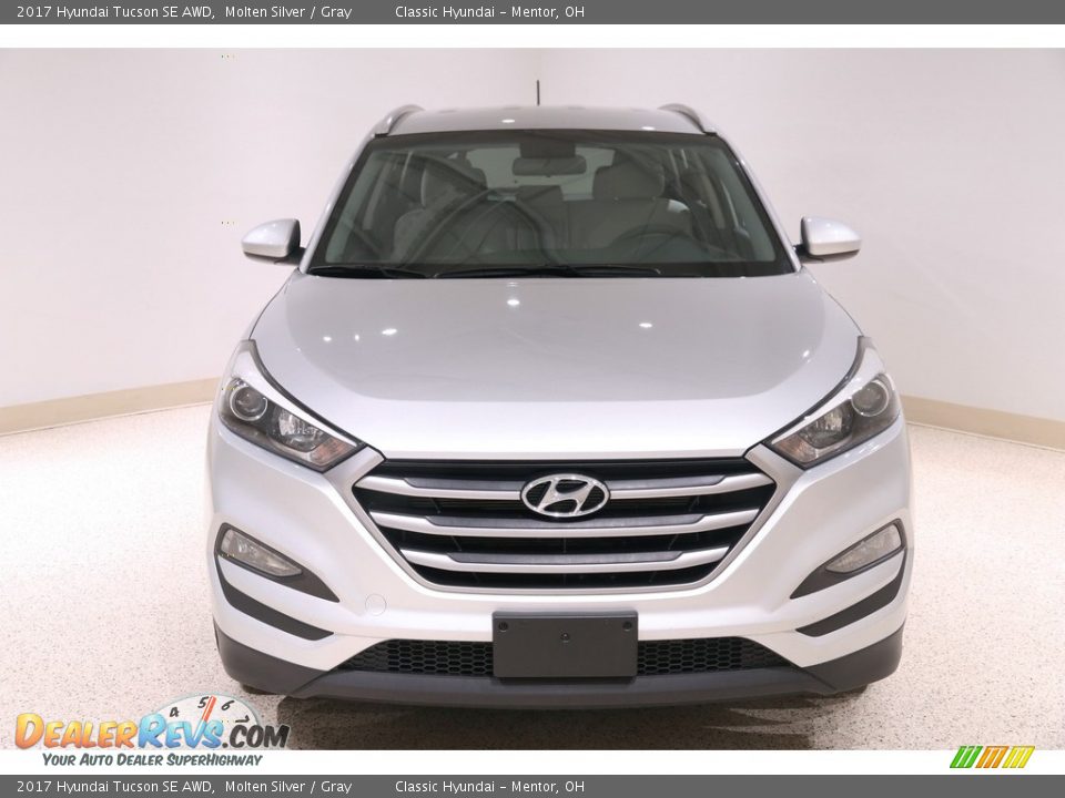 2017 Hyundai Tucson SE AWD Molten Silver / Gray Photo #2