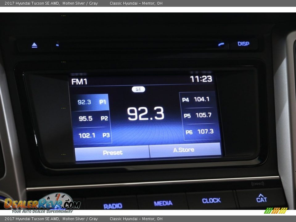 2017 Hyundai Tucson SE AWD Molten Silver / Gray Photo #10