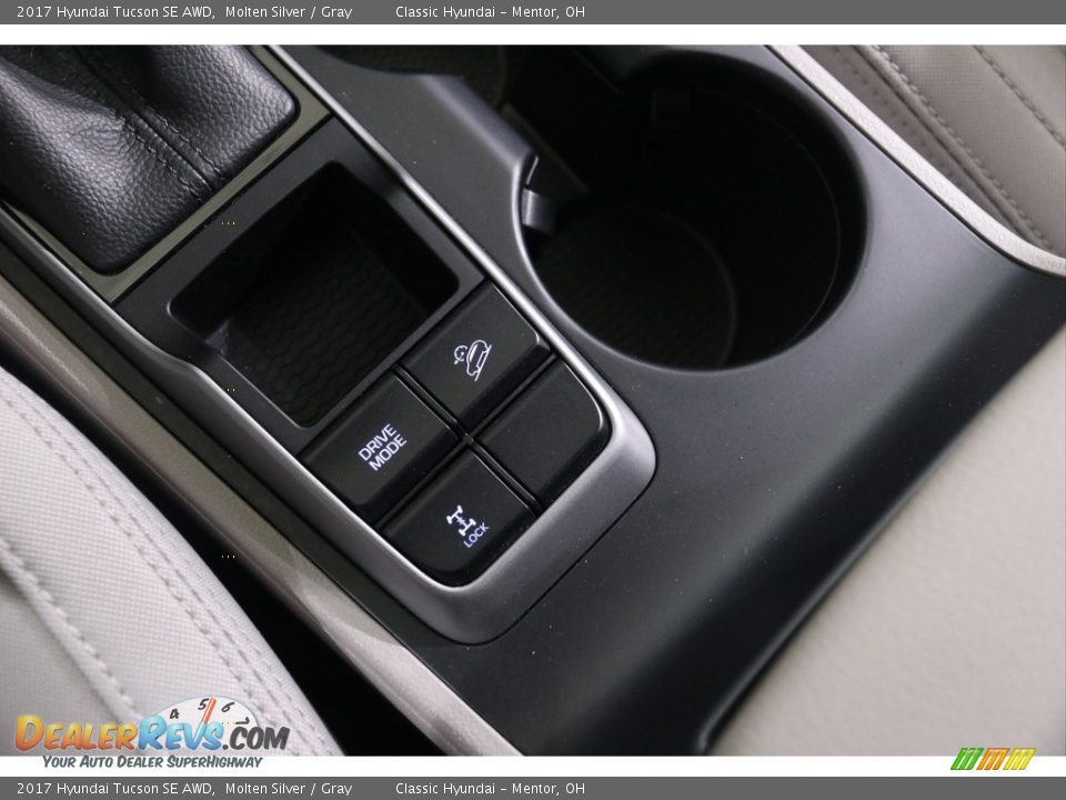 2017 Hyundai Tucson SE AWD Molten Silver / Gray Photo #14