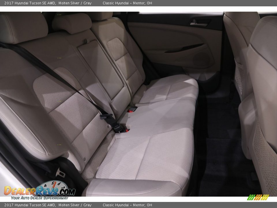 2017 Hyundai Tucson SE AWD Molten Silver / Gray Photo #16