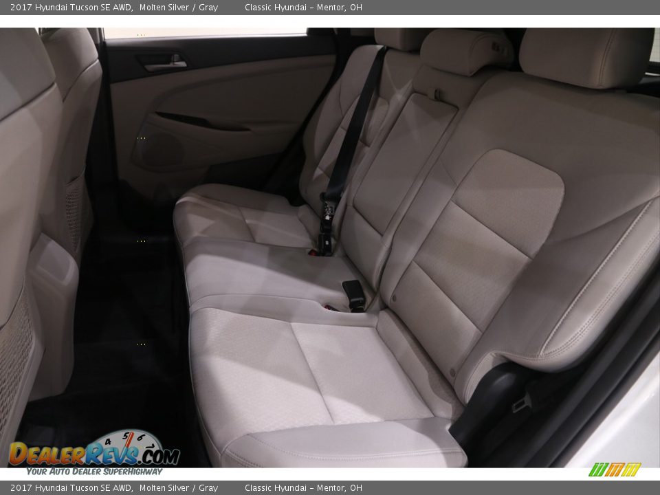 2017 Hyundai Tucson SE AWD Molten Silver / Gray Photo #17