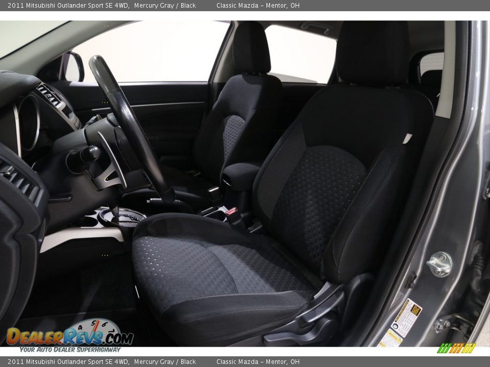 2011 Mitsubishi Outlander Sport SE 4WD Mercury Gray / Black Photo #5