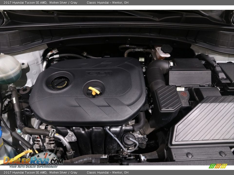 2017 Hyundai Tucson SE AWD Molten Silver / Gray Photo #19