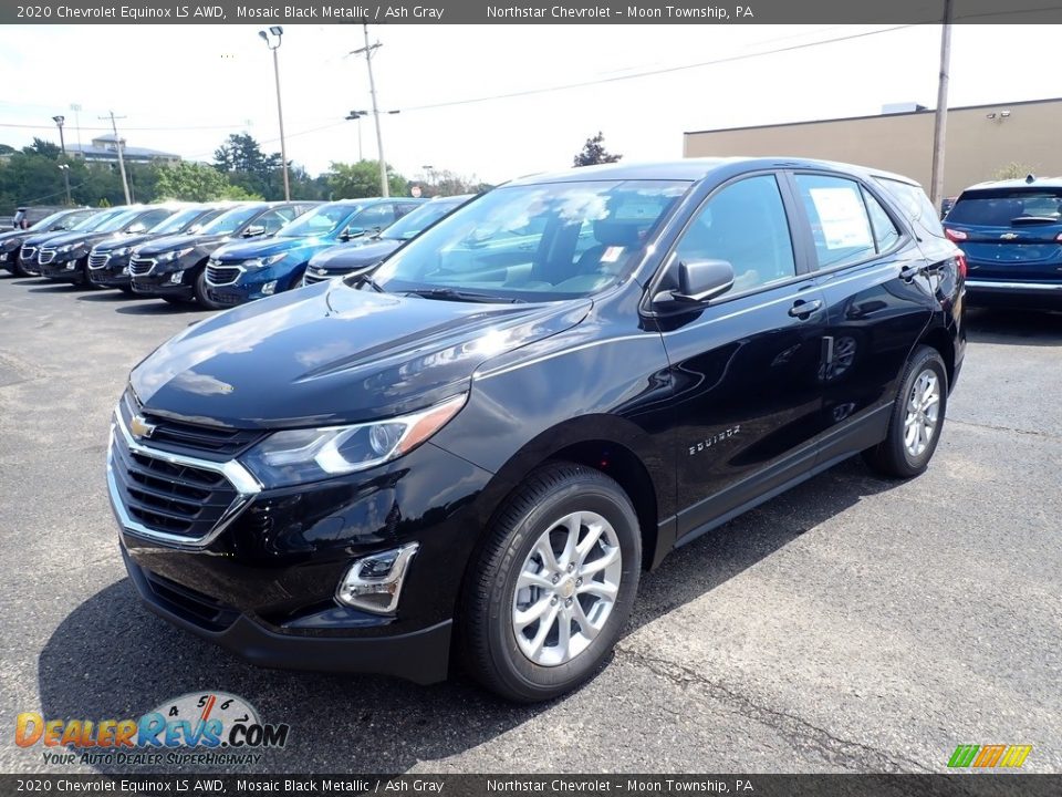 2020 Chevrolet Equinox LS AWD Mosaic Black Metallic / Ash Gray Photo #1