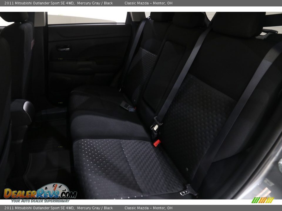 2011 Mitsubishi Outlander Sport SE 4WD Mercury Gray / Black Photo #15