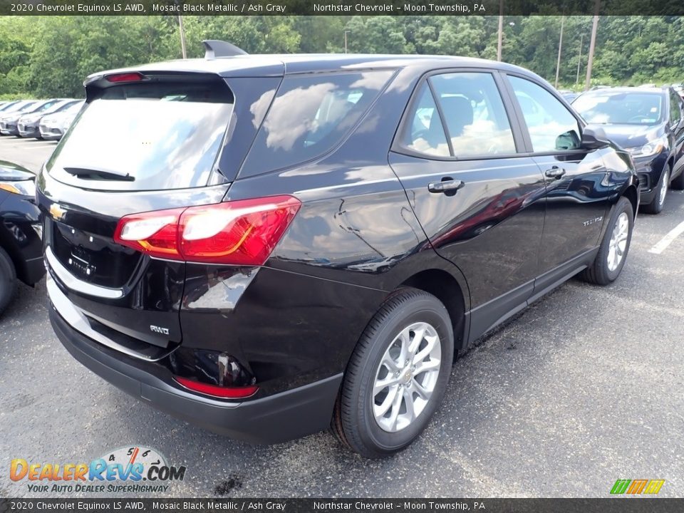 2020 Chevrolet Equinox LS AWD Mosaic Black Metallic / Ash Gray Photo #6