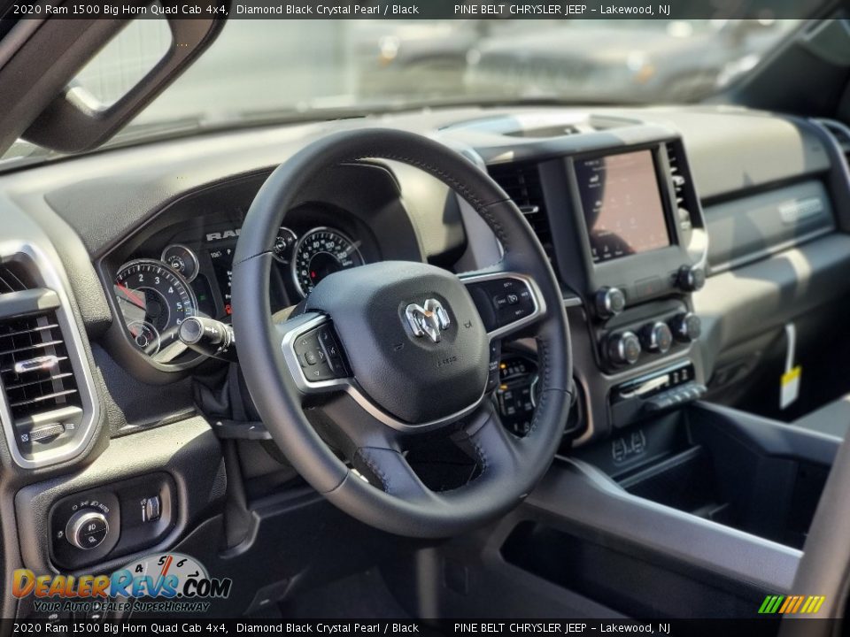 Dashboard of 2020 Ram 1500 Big Horn Quad Cab 4x4 Photo #11