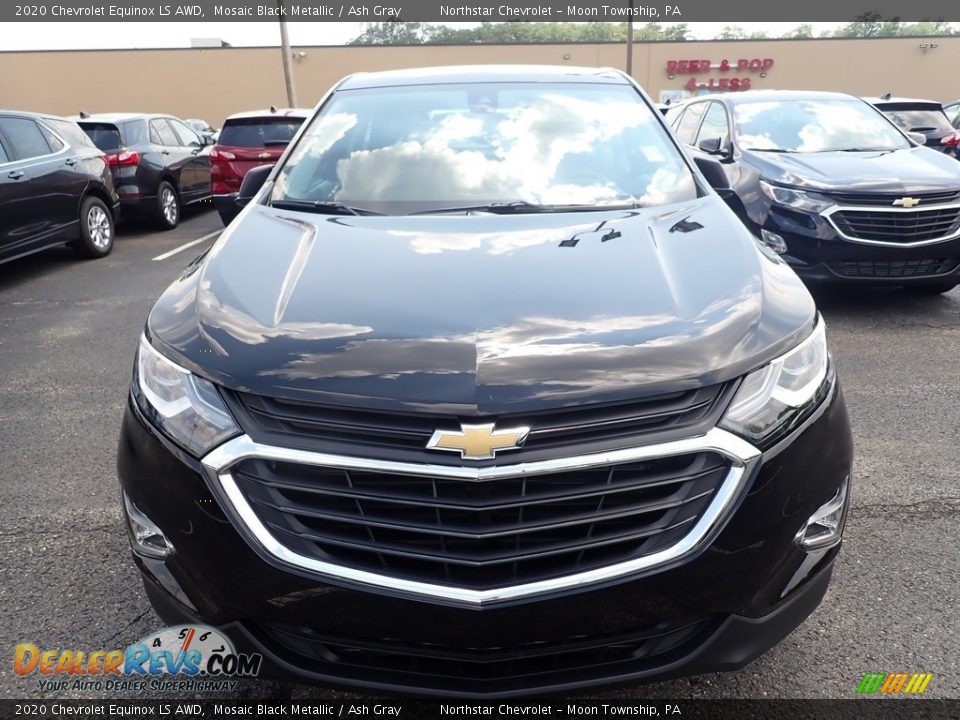 2020 Chevrolet Equinox LS AWD Mosaic Black Metallic / Ash Gray Photo #9