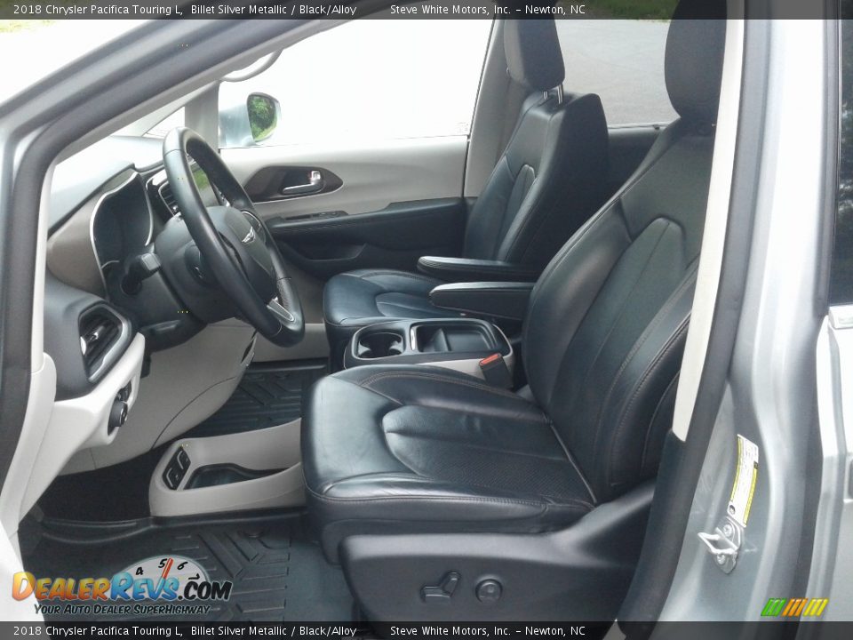 2018 Chrysler Pacifica Touring L Billet Silver Metallic / Black/Alloy Photo #10