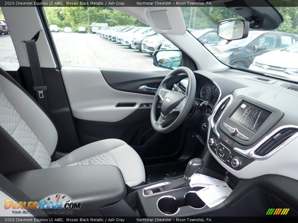 2020 Chevrolet Equinox LS AWD Mosaic Black Metallic / Ash Gray Photo #11