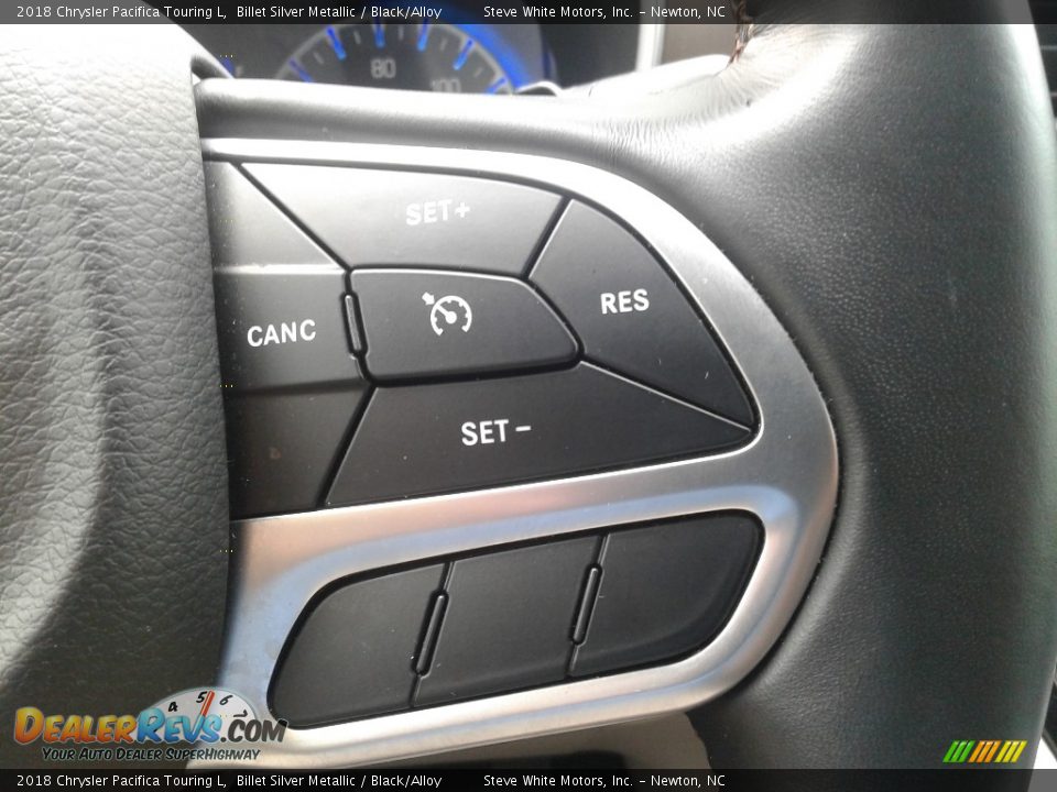 2018 Chrysler Pacifica Touring L Billet Silver Metallic / Black/Alloy Photo #20
