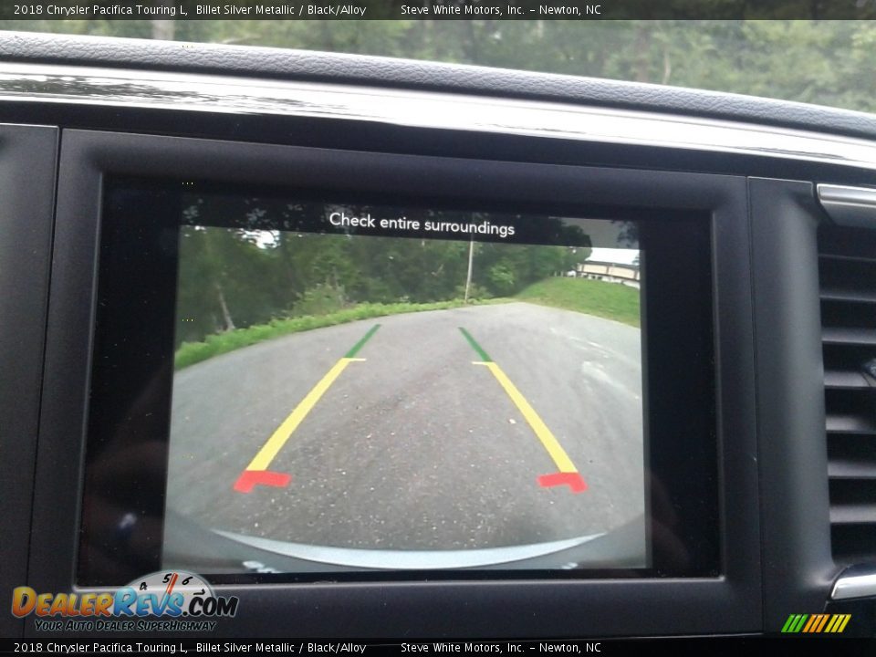 2018 Chrysler Pacifica Touring L Billet Silver Metallic / Black/Alloy Photo #24