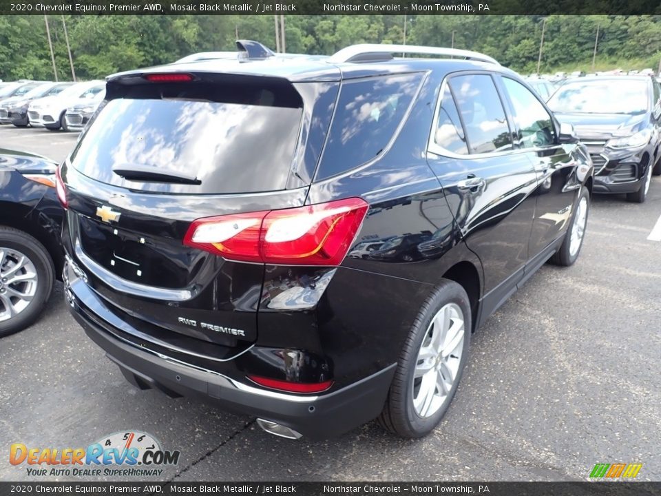 2020 Chevrolet Equinox Premier AWD Mosaic Black Metallic / Jet Black Photo #5