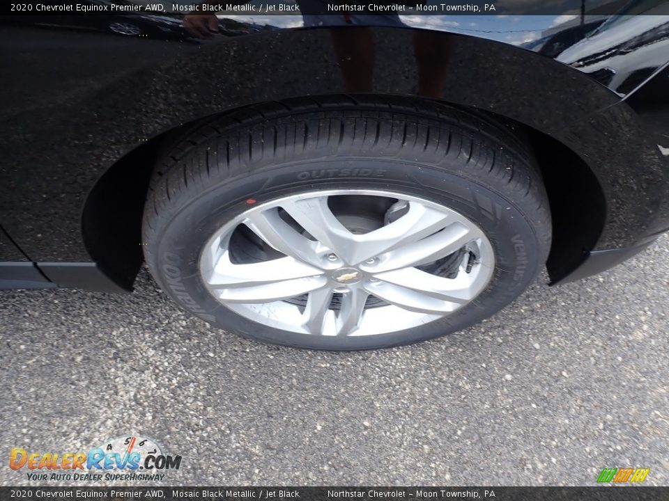 2020 Chevrolet Equinox Premier AWD Mosaic Black Metallic / Jet Black Photo #8