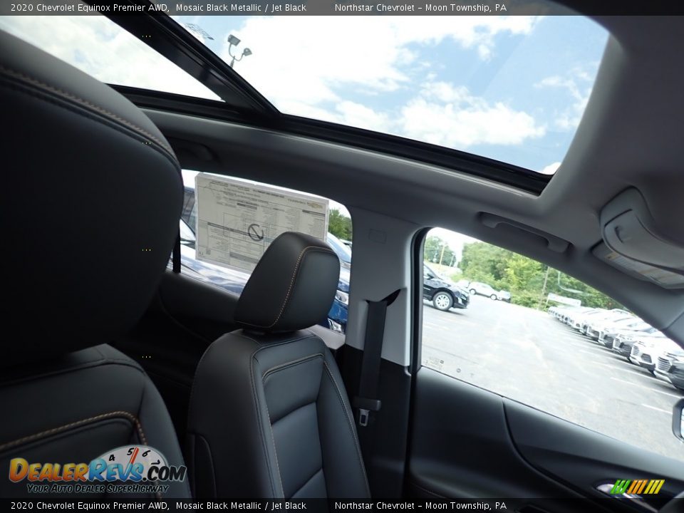 2020 Chevrolet Equinox Premier AWD Mosaic Black Metallic / Jet Black Photo #11