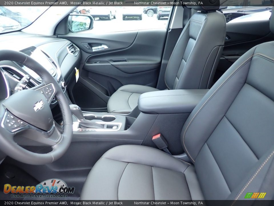 2020 Chevrolet Equinox Premier AWD Mosaic Black Metallic / Jet Black Photo #12