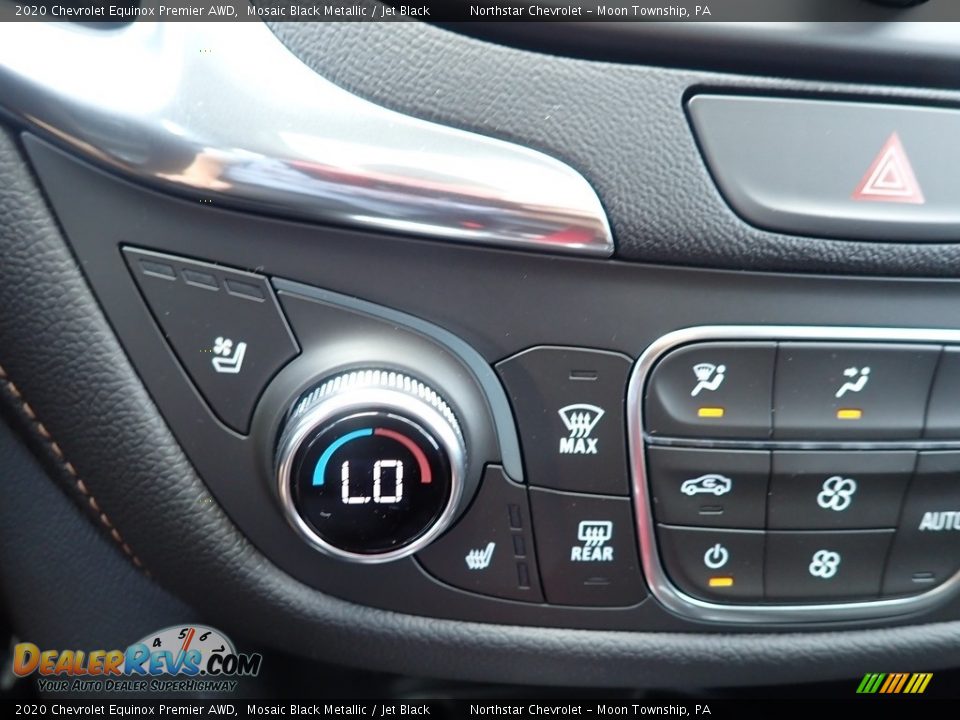 2020 Chevrolet Equinox Premier AWD Mosaic Black Metallic / Jet Black Photo #17