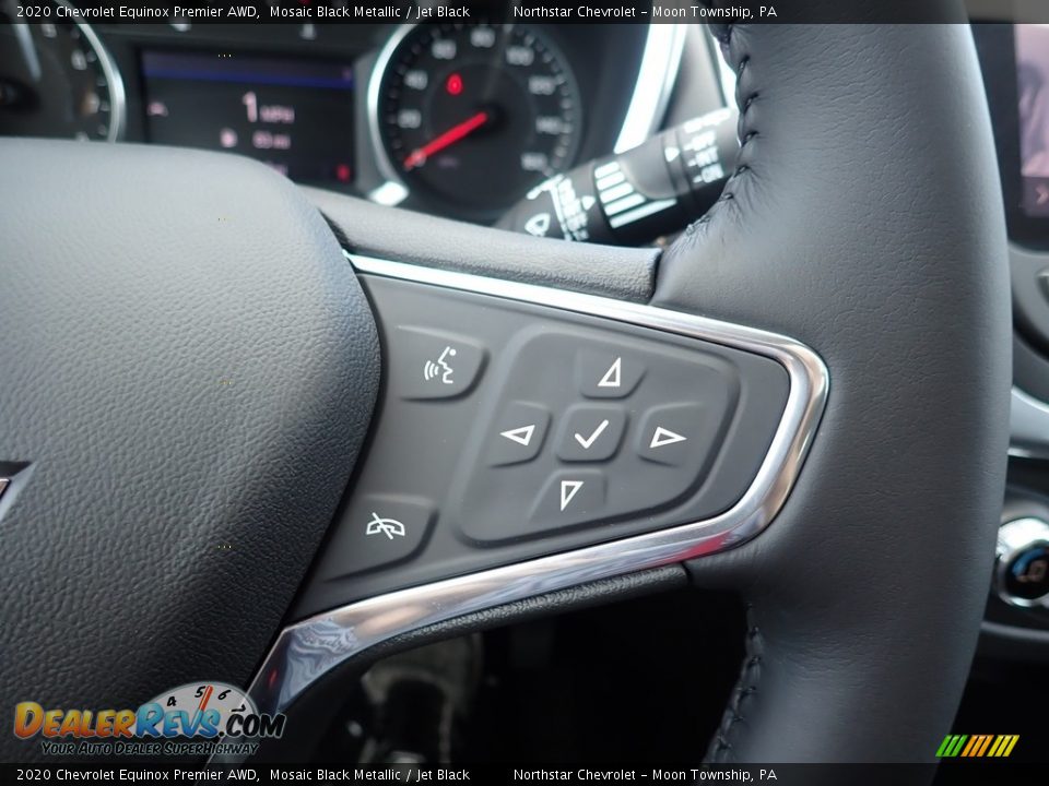 2020 Chevrolet Equinox Premier AWD Mosaic Black Metallic / Jet Black Photo #18