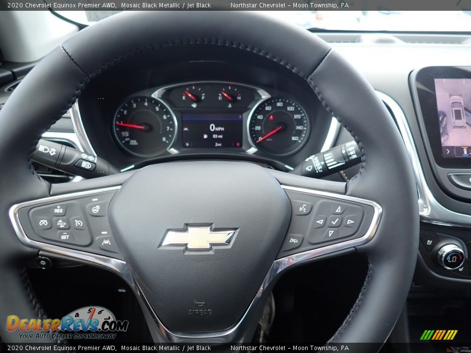 2020 Chevrolet Equinox Premier AWD Mosaic Black Metallic / Jet Black Photo #20