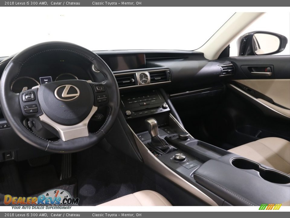 2018 Lexus IS 300 AWD Caviar / Chateau Photo #8