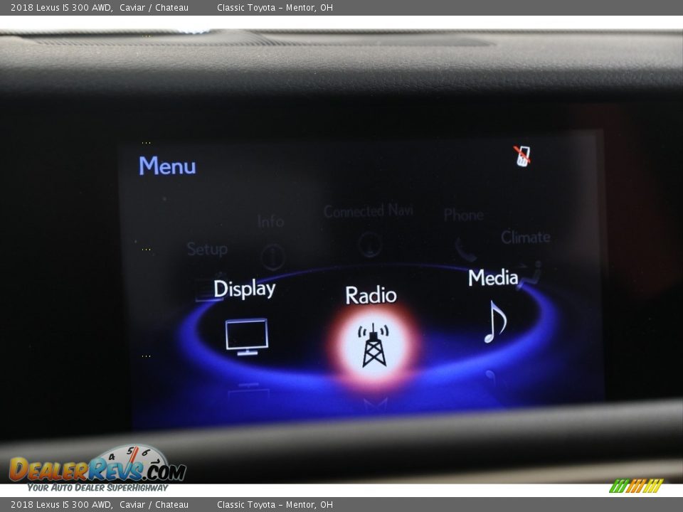 2018 Lexus IS 300 AWD Caviar / Chateau Photo #14