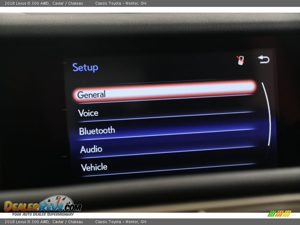 2018 Lexus IS 300 AWD Caviar / Chateau Photo #20