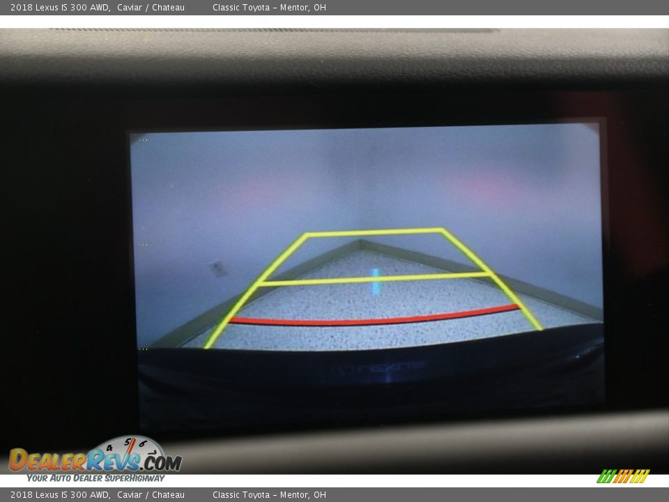 2018 Lexus IS 300 AWD Caviar / Chateau Photo #22
