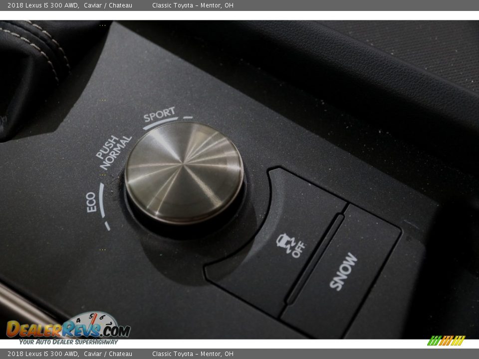2018 Lexus IS 300 AWD Caviar / Chateau Photo #26