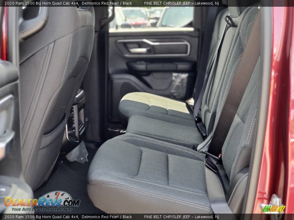 Rear Seat of 2020 Ram 1500 Big Horn Quad Cab 4x4 Photo #9