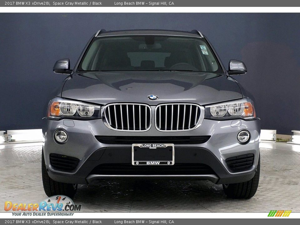 2017 BMW X3 xDrive28i Space Gray Metallic / Black Photo #2