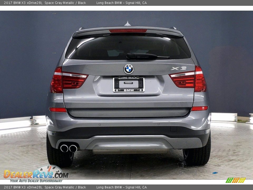 2017 BMW X3 xDrive28i Space Gray Metallic / Black Photo #3