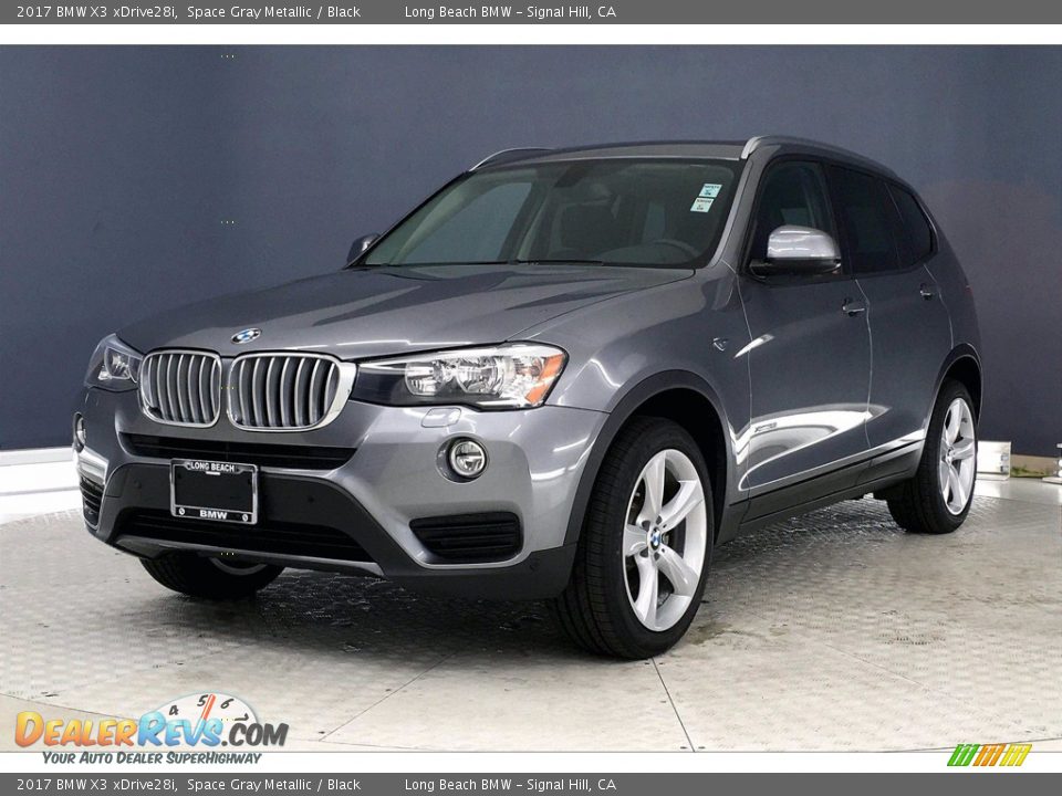 2017 BMW X3 xDrive28i Space Gray Metallic / Black Photo #12