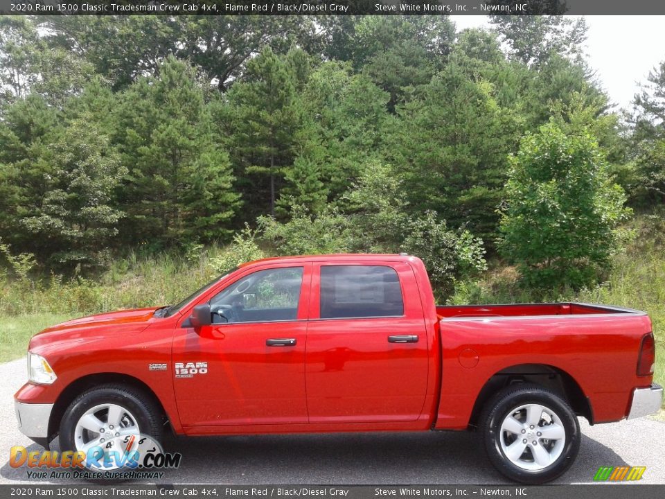 Flame Red 2020 Ram 1500 Classic Tradesman Crew Cab 4x4 Photo #1