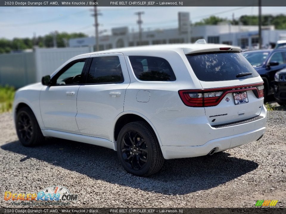 2020 Dodge Durango GT AWD White Knuckle / Black Photo #6