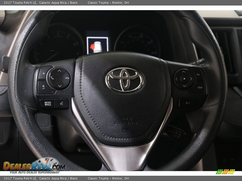 2017 Toyota RAV4 LE Galactic Aqua Mica / Black Photo #6