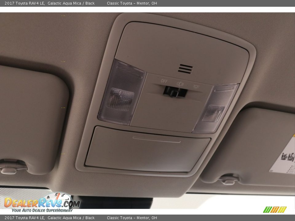 2017 Toyota RAV4 LE Galactic Aqua Mica / Black Photo #8