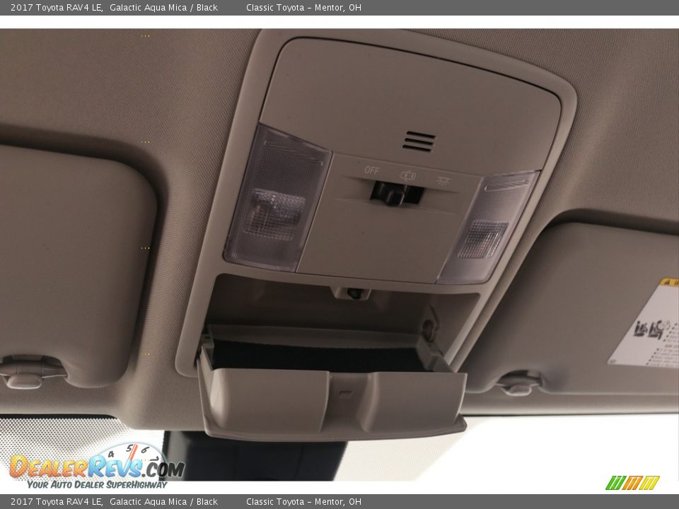 2017 Toyota RAV4 LE Galactic Aqua Mica / Black Photo #9