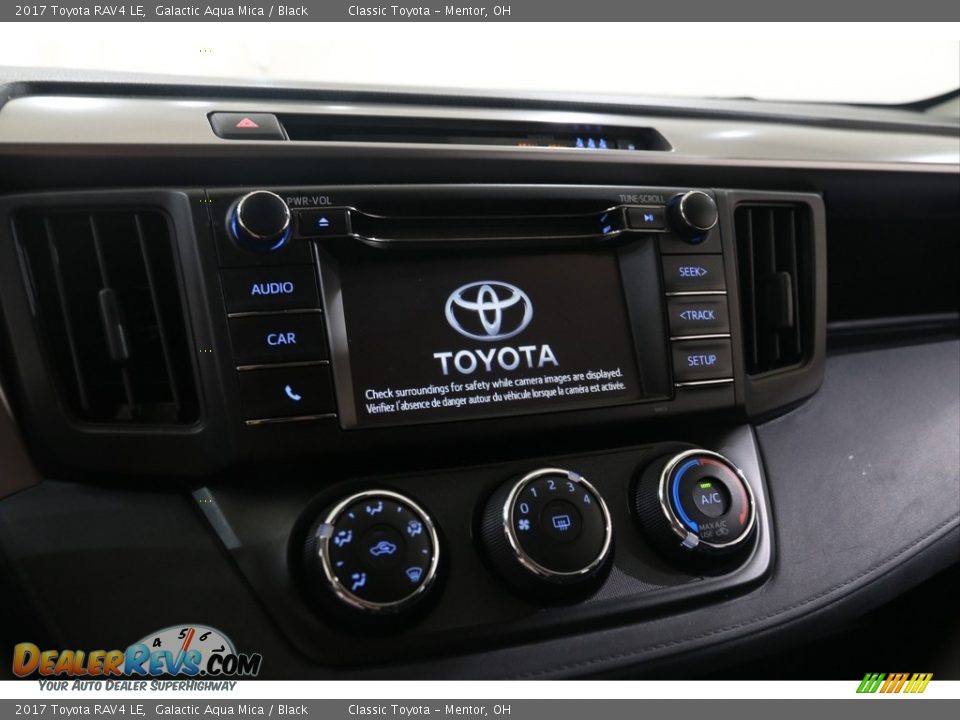 2017 Toyota RAV4 LE Galactic Aqua Mica / Black Photo #10