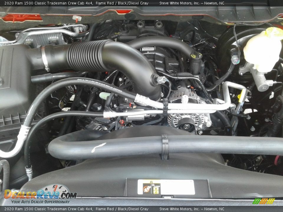 2020 Ram 1500 Classic Tradesman Crew Cab 4x4 5.7 Liter OHV HEMI 16-Valve VVT MDS V8 Engine Photo #10