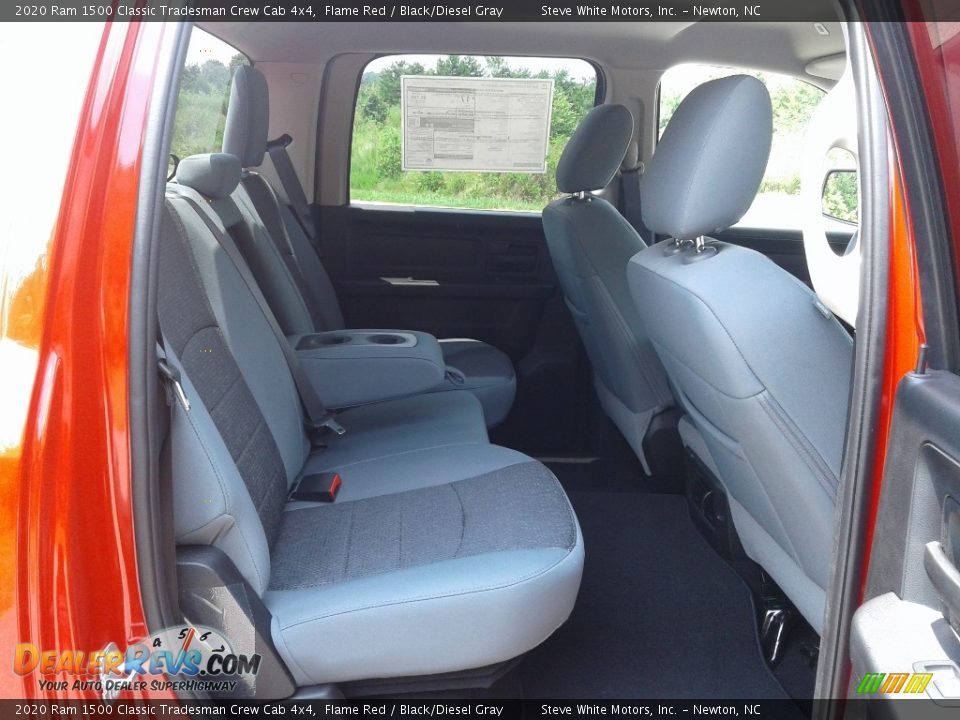 Rear Seat of 2020 Ram 1500 Classic Tradesman Crew Cab 4x4 Photo #14