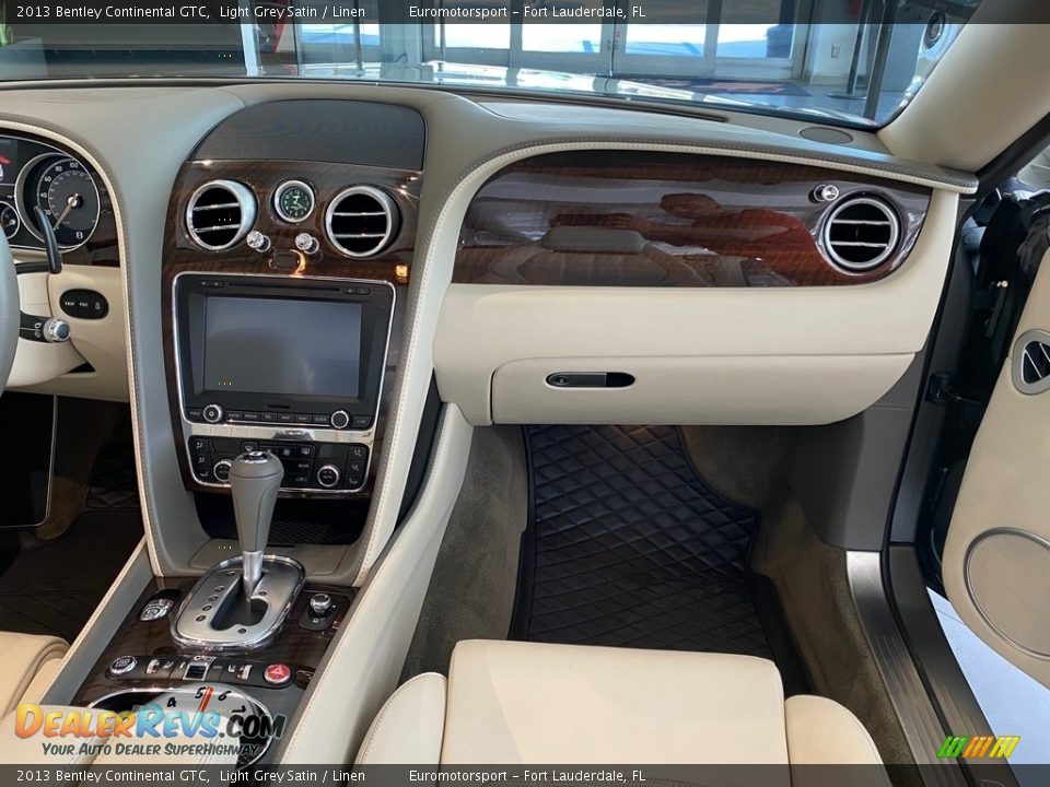 2013 Bentley Continental GTC Light Grey Satin / Linen Photo #5