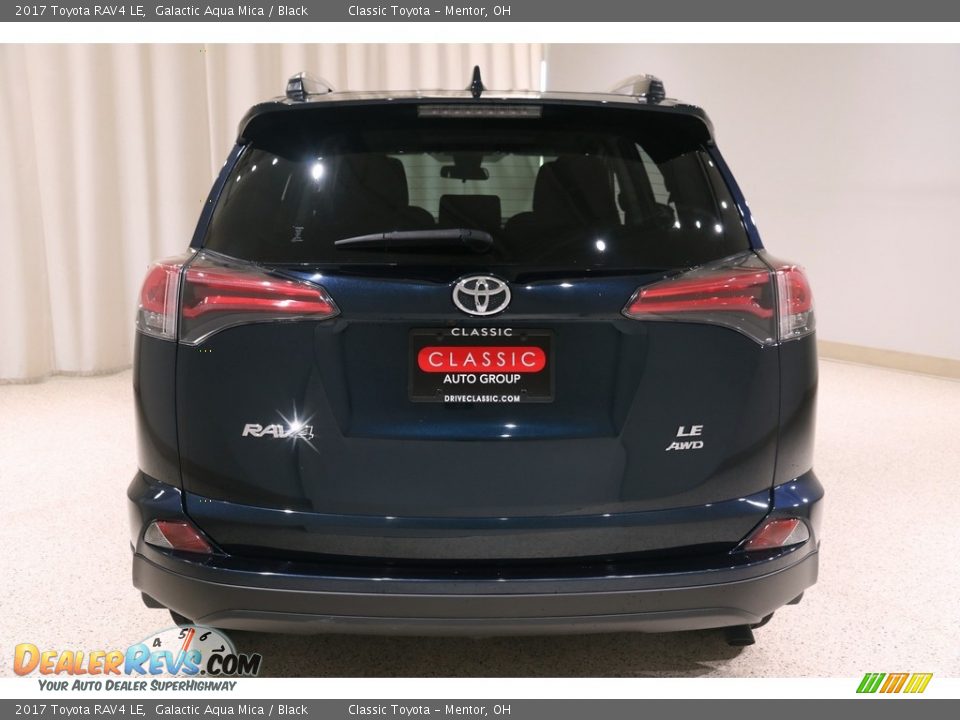 2017 Toyota RAV4 LE Galactic Aqua Mica / Black Photo #20